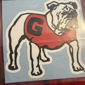 Georgia Bulldogs 6 inch decals